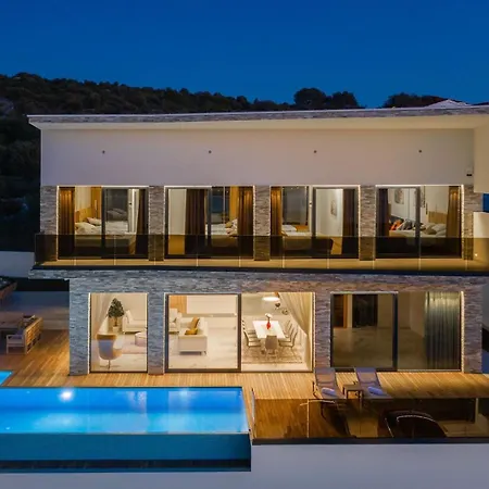 Villa Ramarin 1 With Heated Pool, Jacuzzi And Sauna By The Sea In Rogoznica Rogoznica  Exterior photo