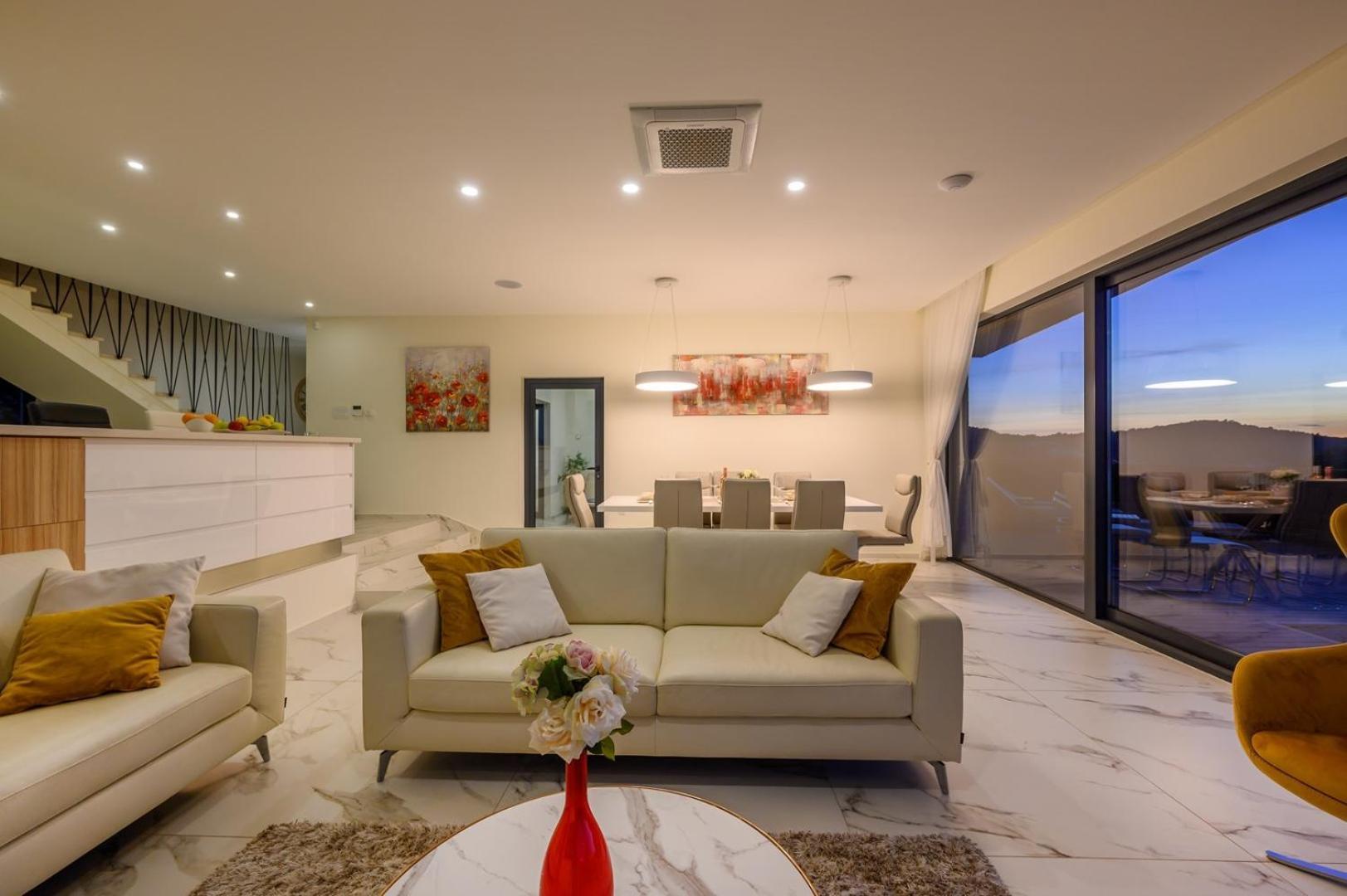 Ramarin 1 With Heated Pool, Jacuzzi And Sauna By The Sea In Rogoznica Villa Rogoznica (Sibenik-Knin)